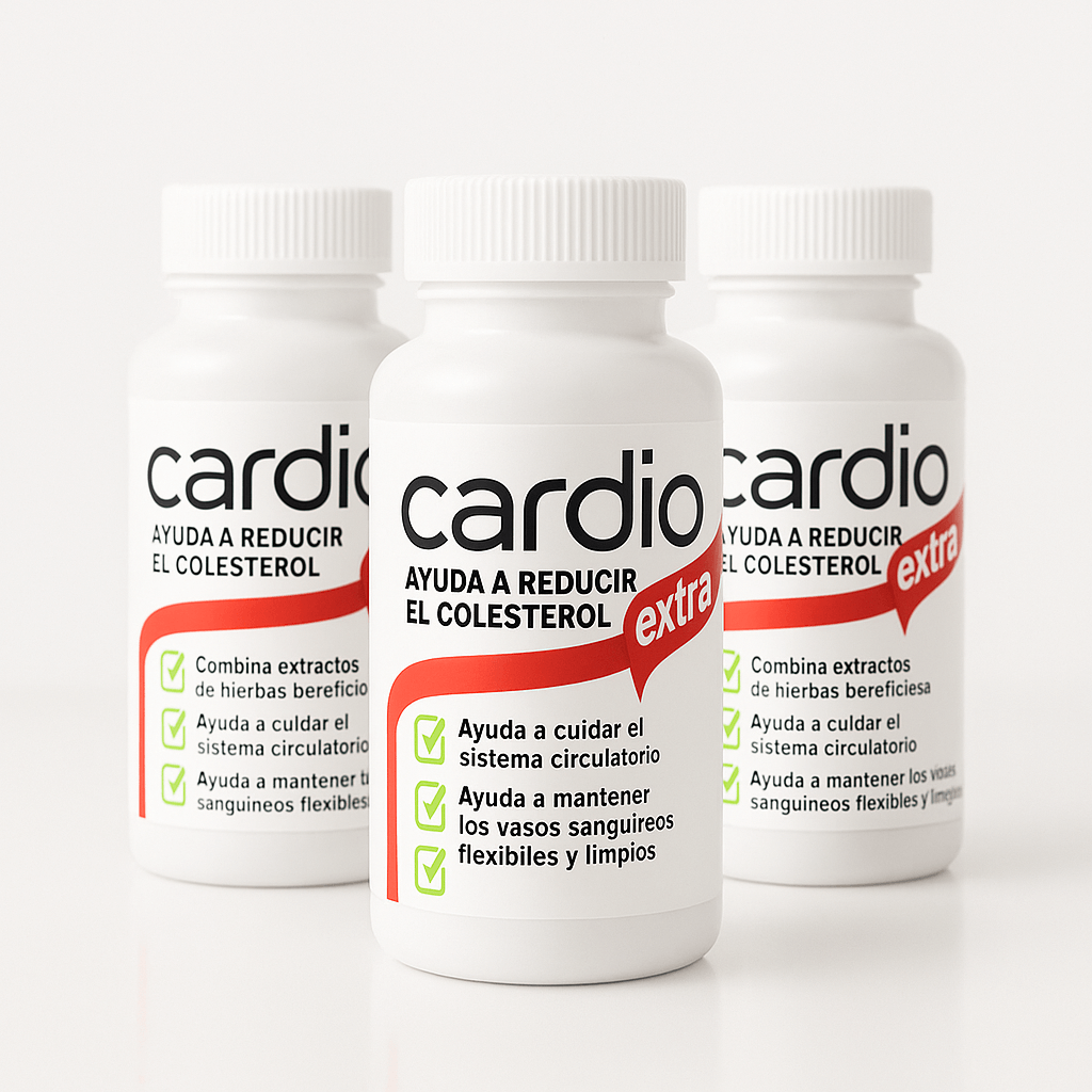 3 Frascos de CardioExtra